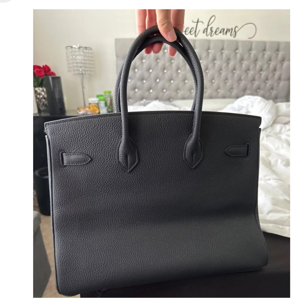 Large new HERMÉS BURKIN BAG - Picture 2 of 5